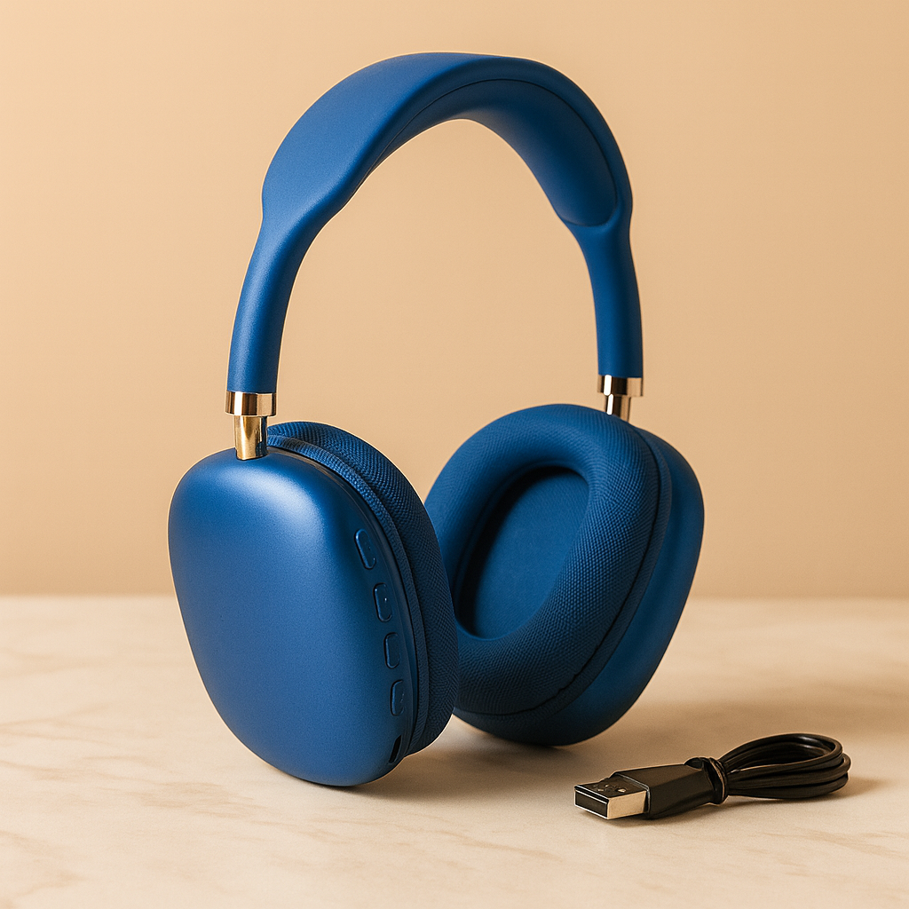 Auriculares Bluetooth Vincha P9S HiFi Metálicos