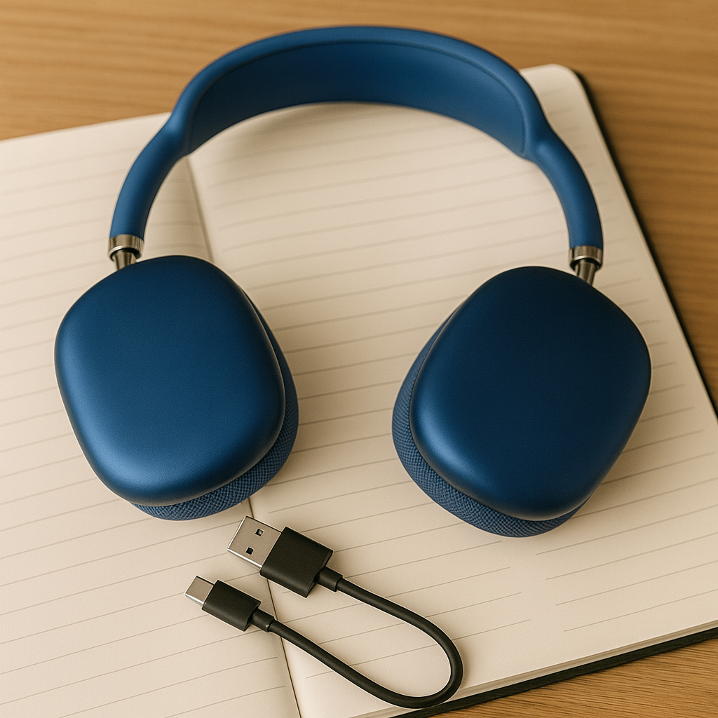 Auriculares Bluetooth Vincha P9S HiFi Metálicos