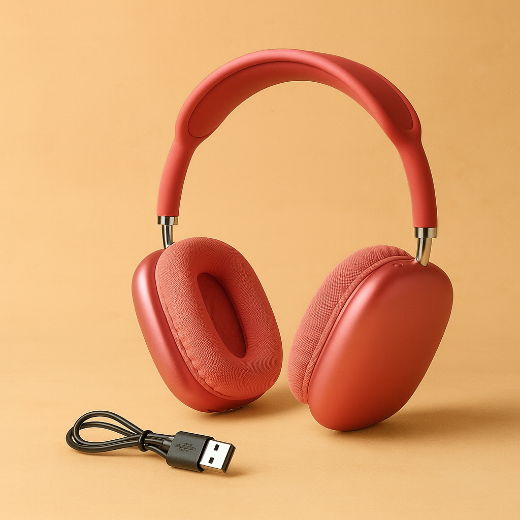 Auriculares Bluetooth Vincha P9S HiFi Metálicos