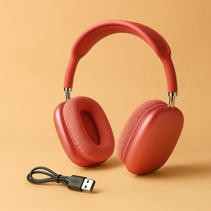 Auriculares Bluetooth Vincha P9S HiFi Metálicos